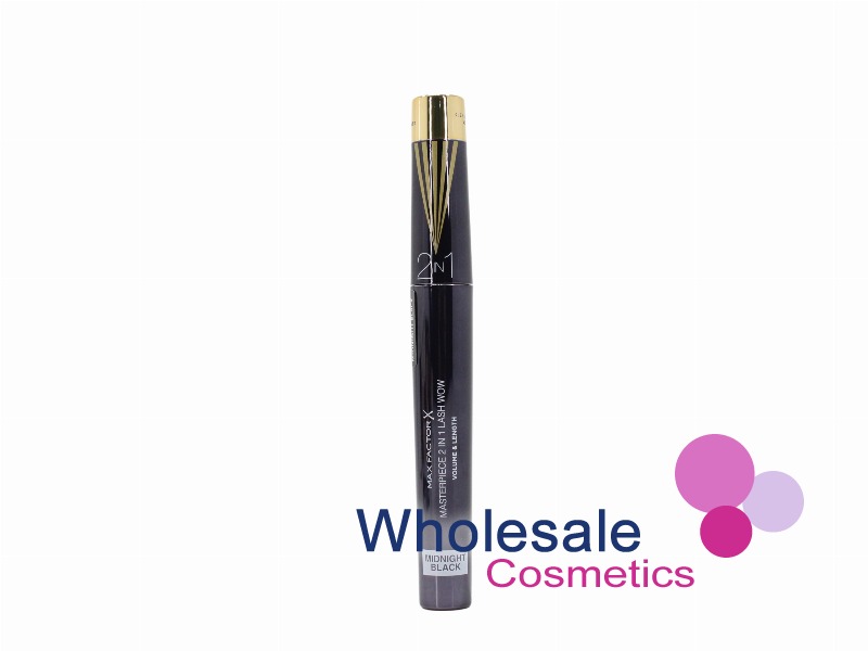 9 x Max Factor Masterpiece 2 in 1 Lash Wow Volume and Length - MIDNIGHT BLACK
